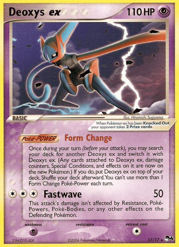 Deoxys ex — POP Series 4 #17