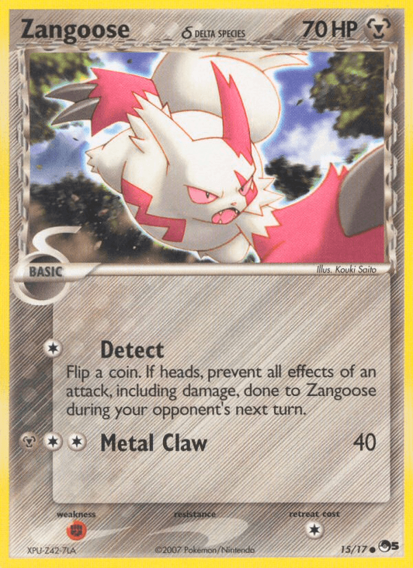 Zangoose δ — POP Series 5 #15