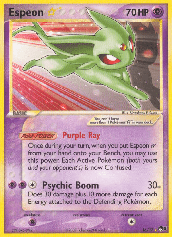 Espeon ★ — POP Series 5 #16