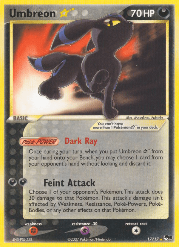 Umbreon ★ — POP Series 5 #17