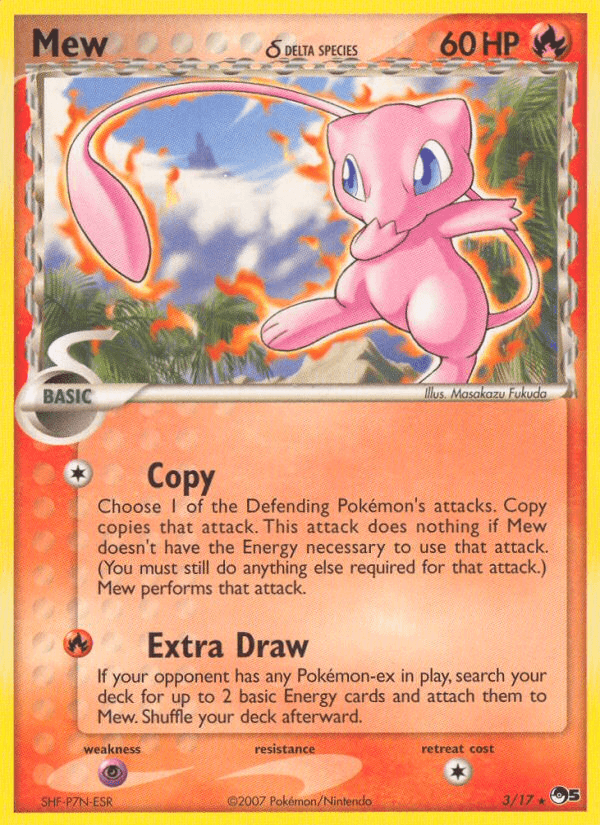 Mew δ — POP Series 5 #3