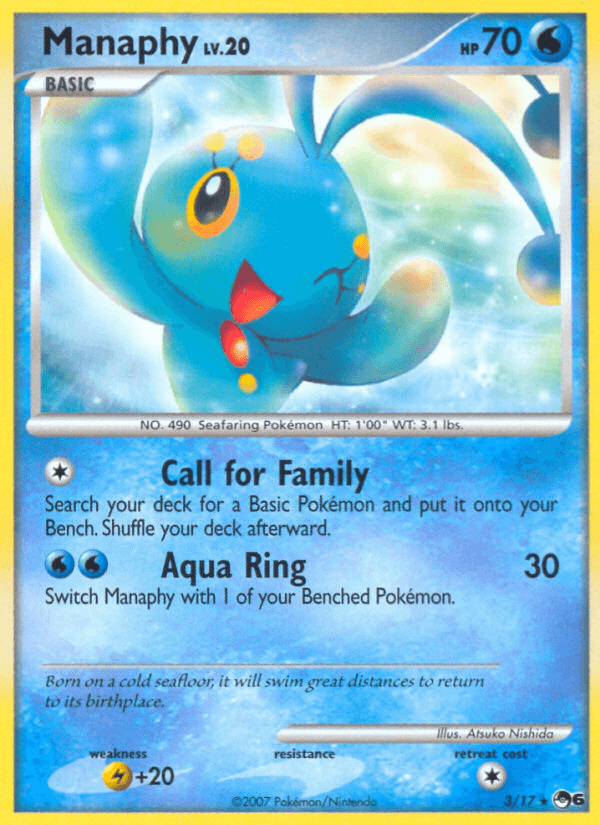 Manaphy — POP Series 6 #3
