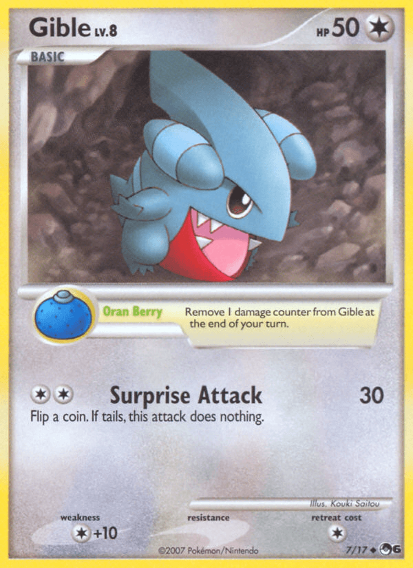 Gible — POP Series 6 #7