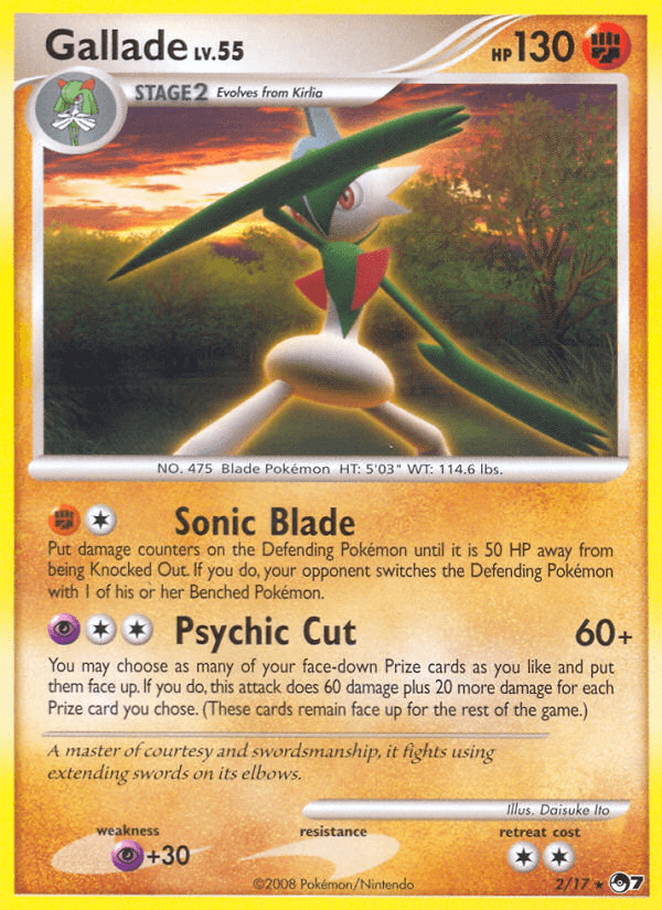 Gallade — POP Series 7 #2