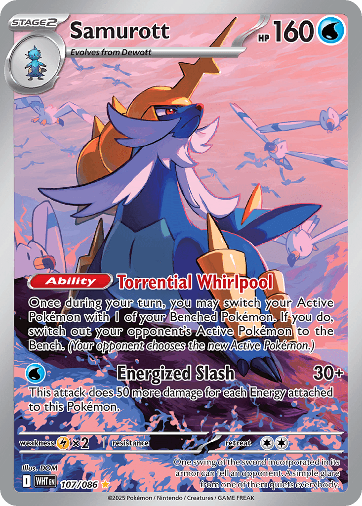 Samurott — White Flare #107