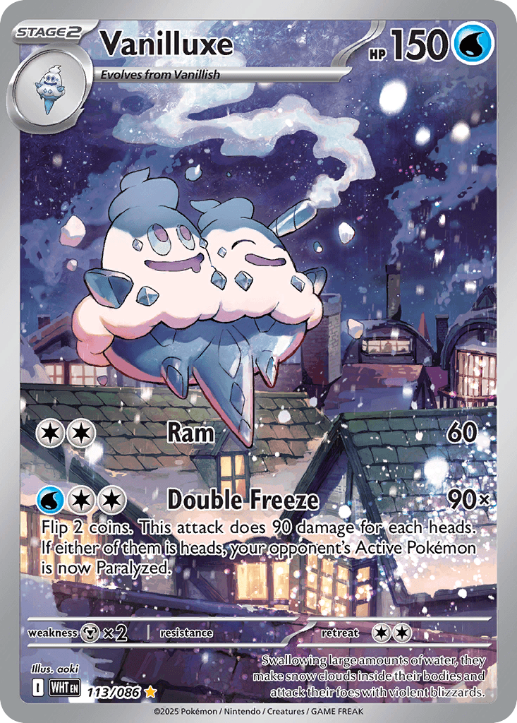 Vanilluxe — White Flare #113