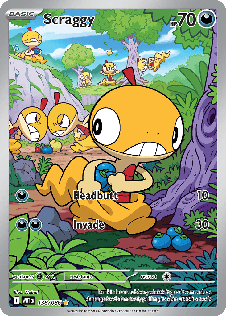 Scraggy — White Flare #138