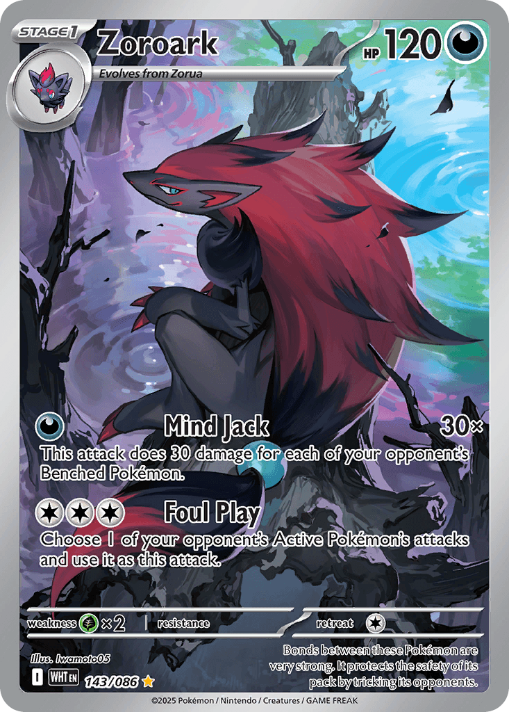 Zoroark — White Flare #143
