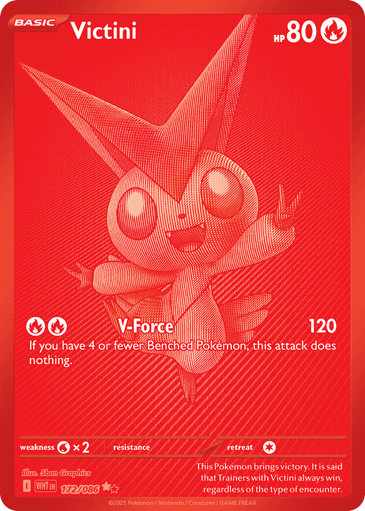 Victini — White Flare #172