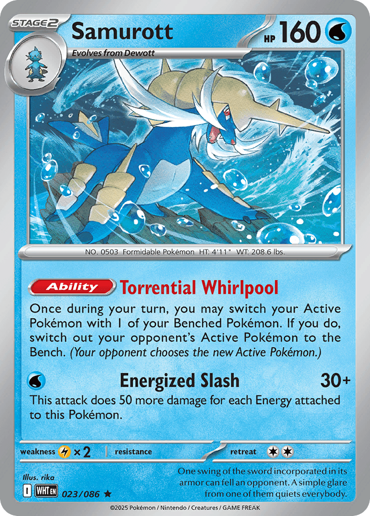Samurott — White Flare #23