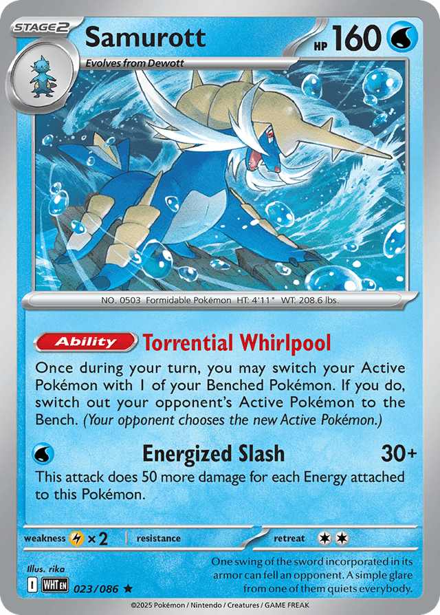 Samurott — White Flare #23
