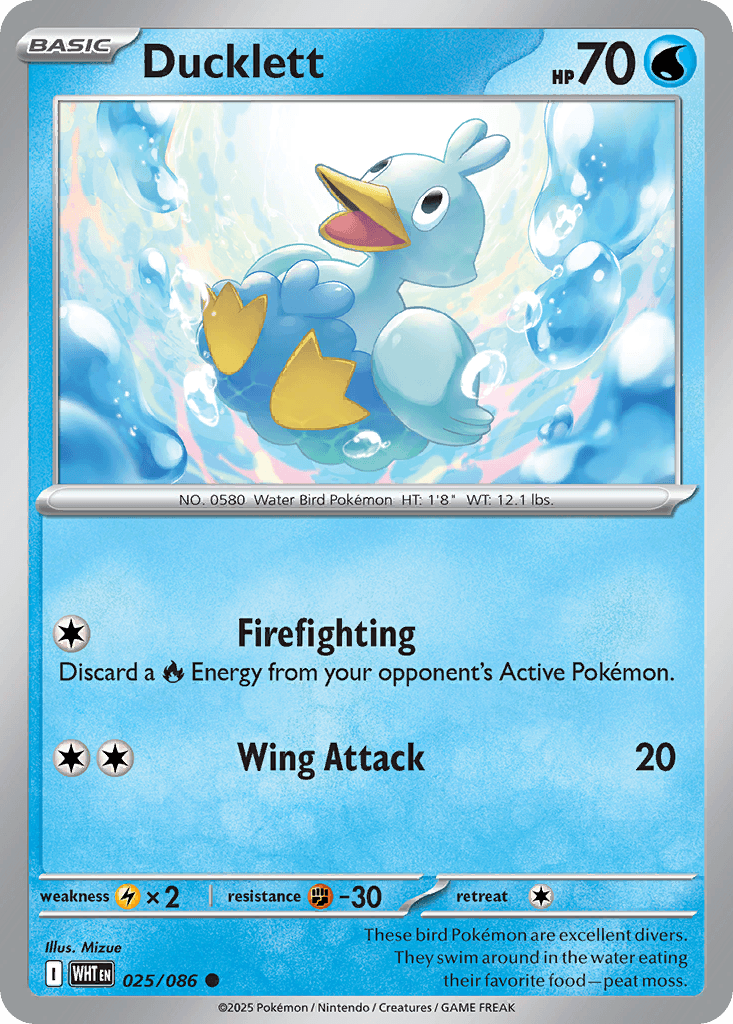 Ducklett — White Flare #25