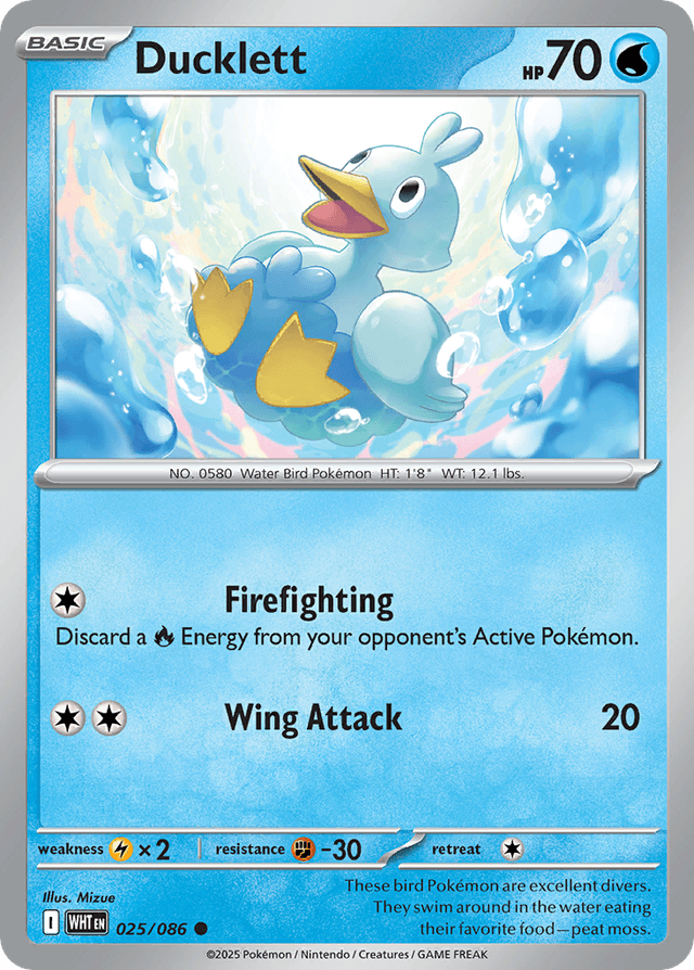 Ducklett — White Flare #25