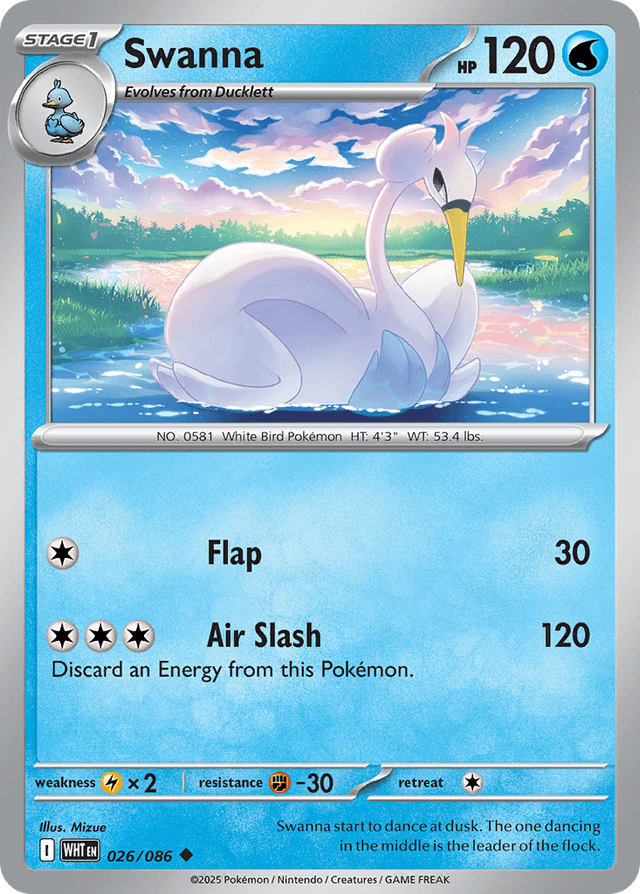 Swanna — White Flare #26