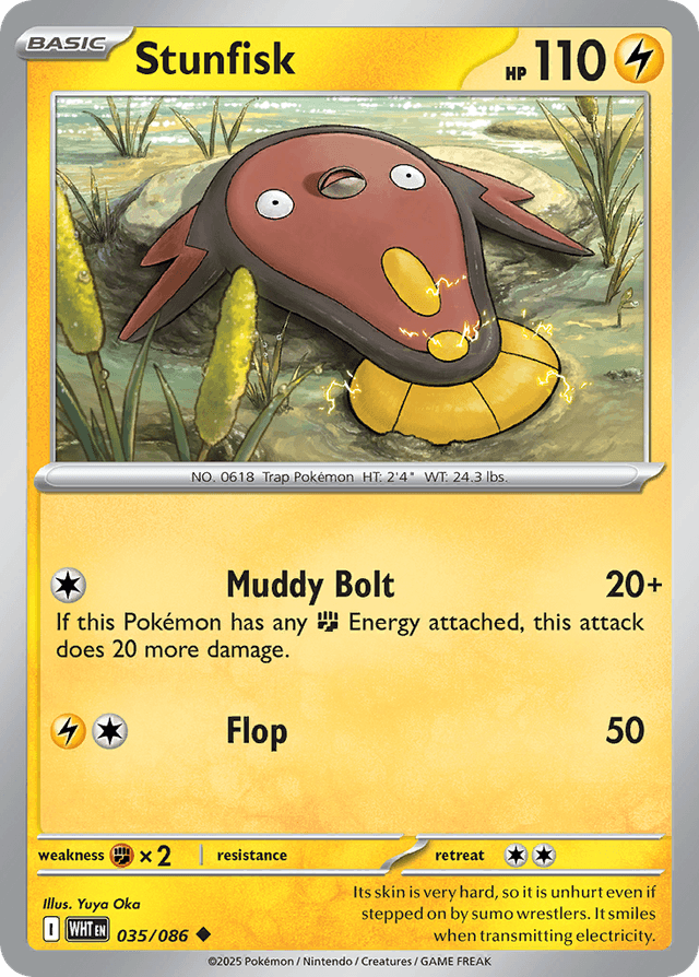 Stunfisk — White Flare #35
