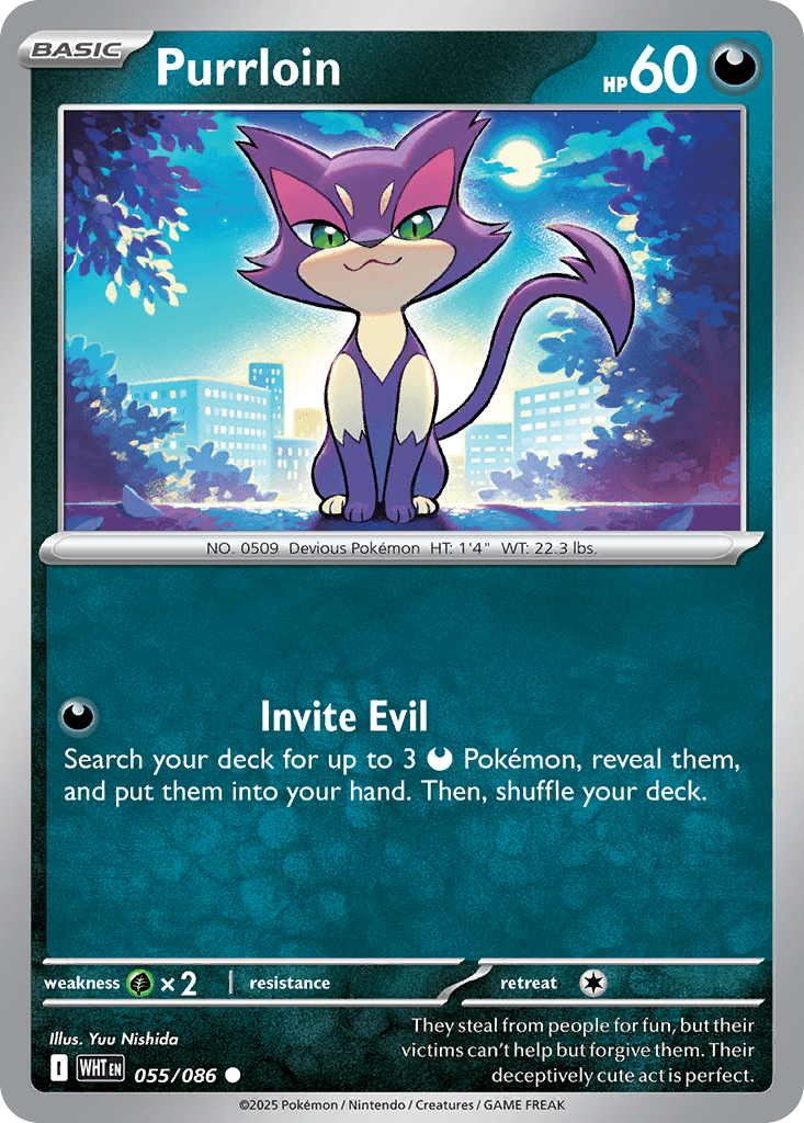 Purrloin — White Flare #55