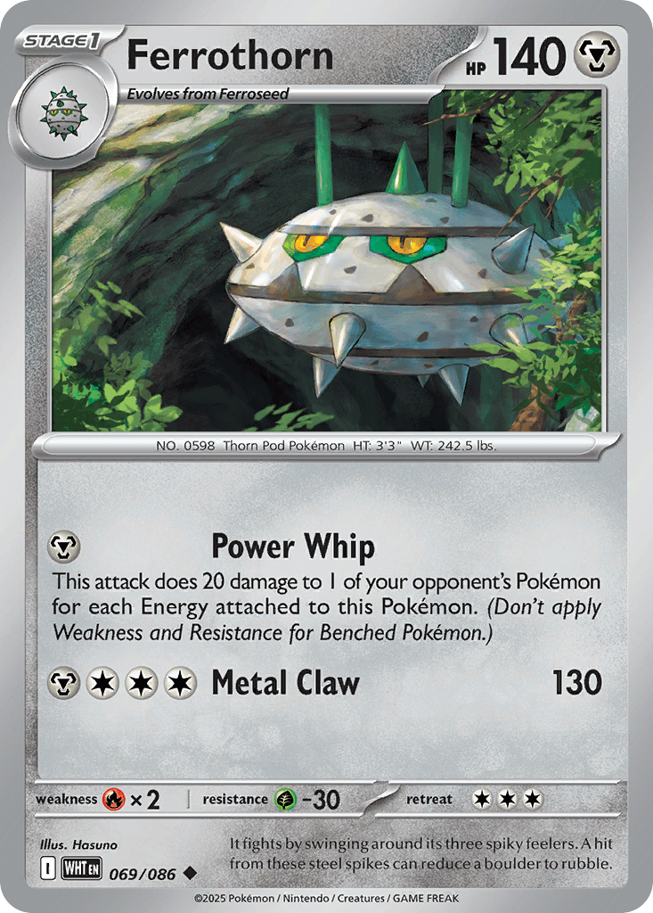 Ferrothorn — White Flare #69