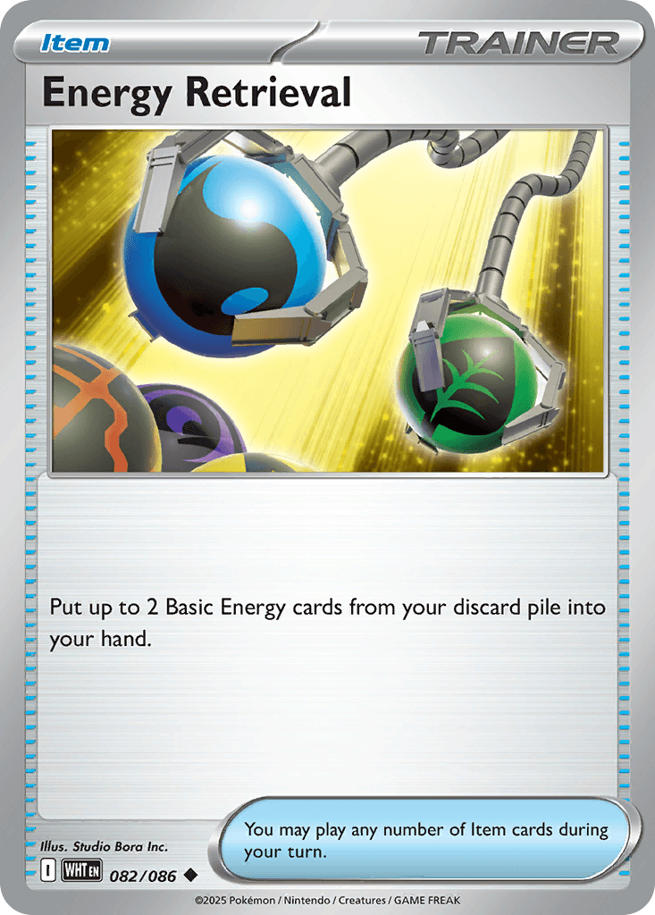 Energy Retrieval — White Flare #82