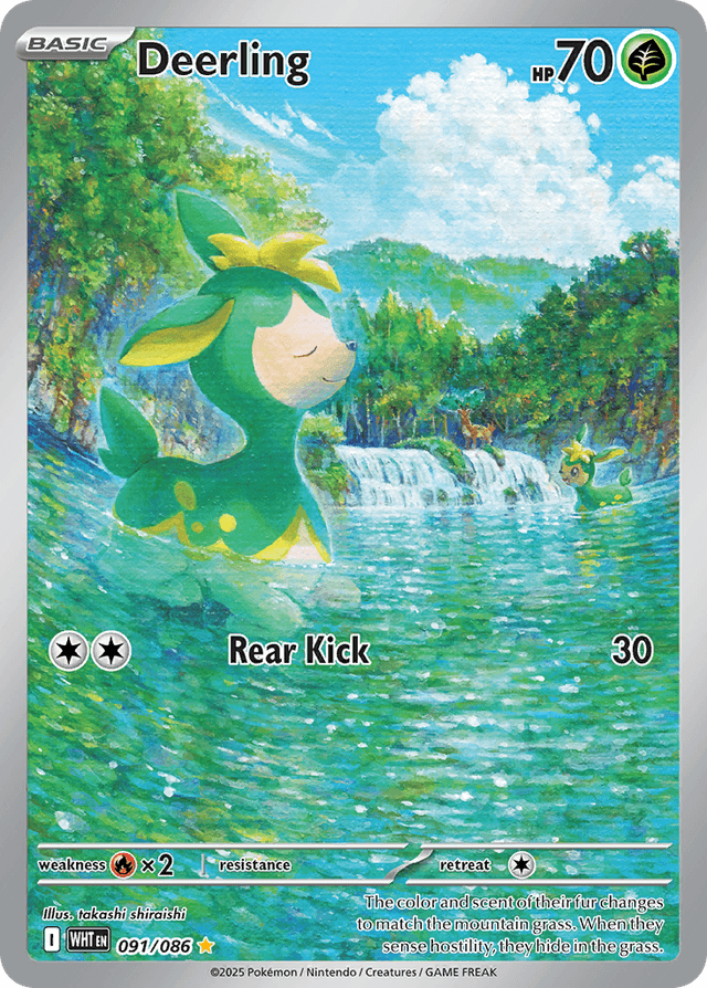 Deerling — White Flare #91