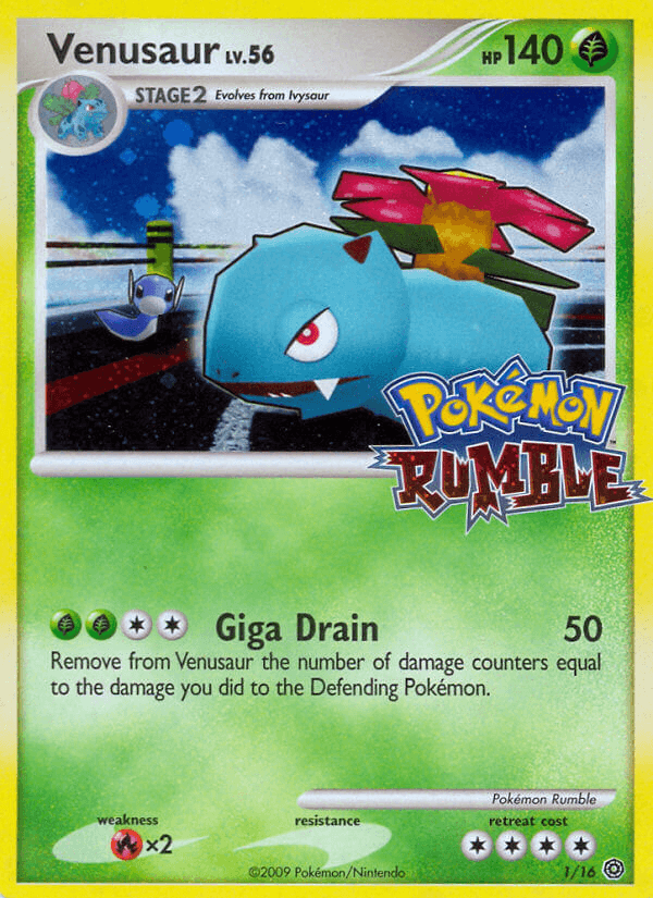 Venusaur — Pokémon Rumble #1