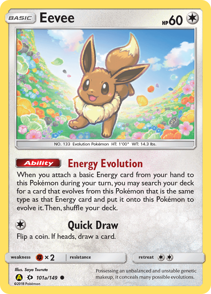 Eevee — Sun & Moon #101a