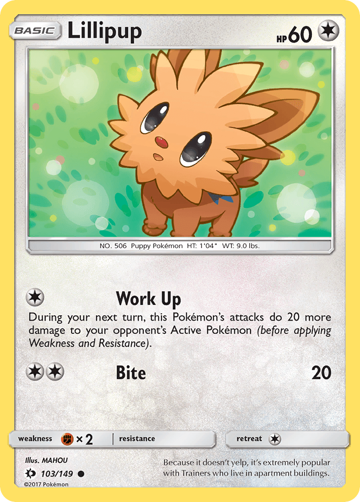 Lillipup — Sun & Moon #103