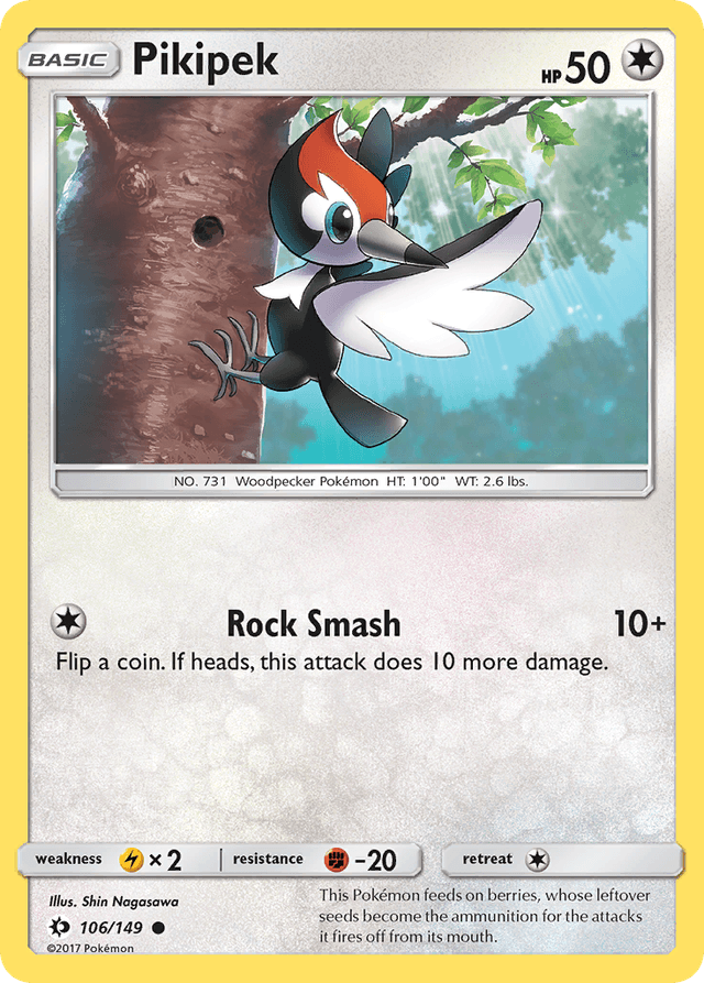 Pikipek — Sun & Moon #106