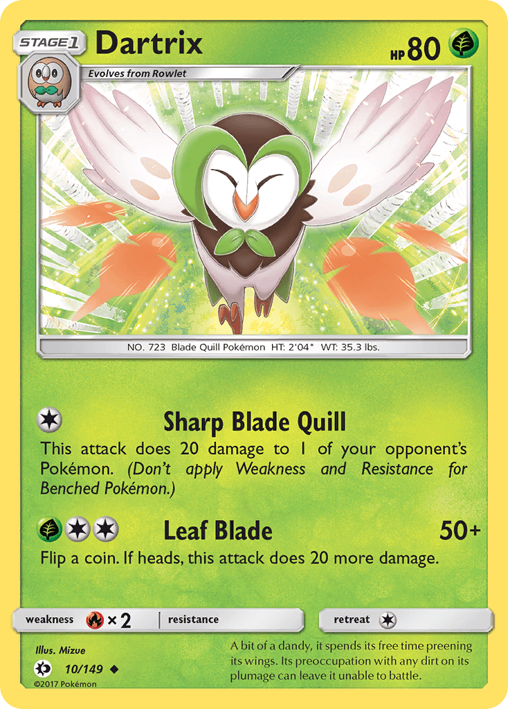 Dartrix — Sun & Moon #10
