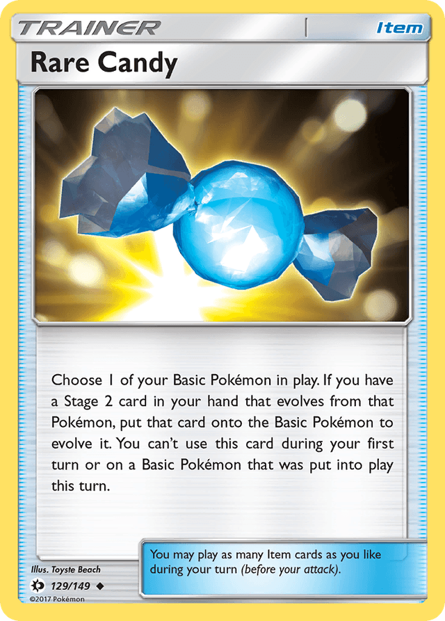 Rare Candy — Sun & Moon #129
