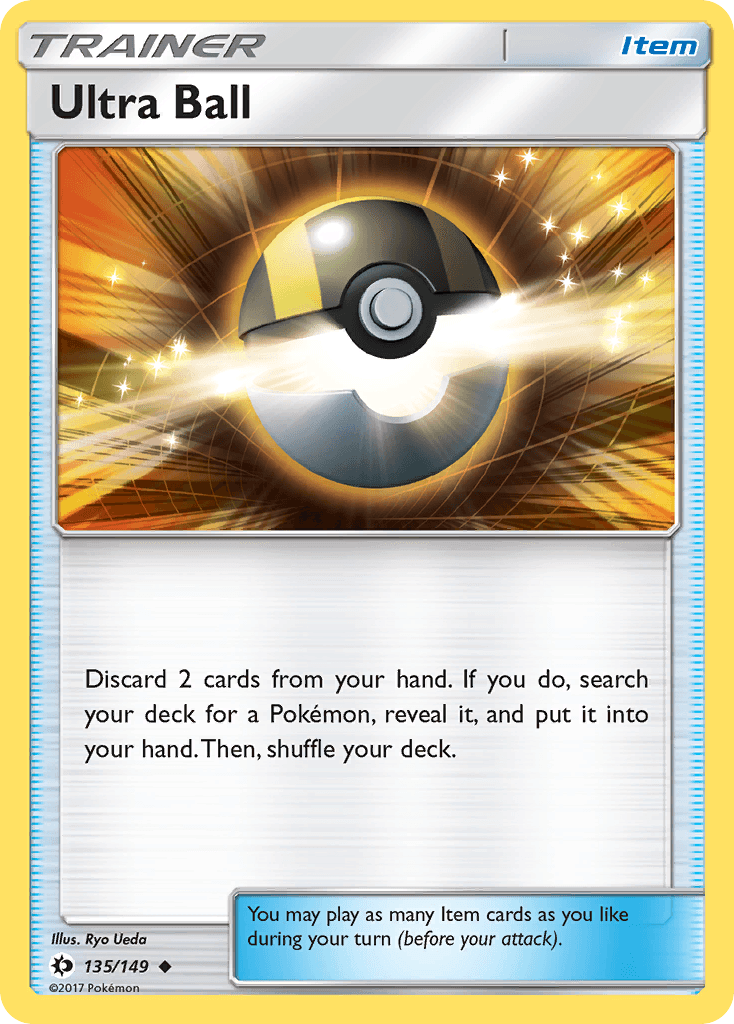 Ultra Ball — Sun & Moon #135