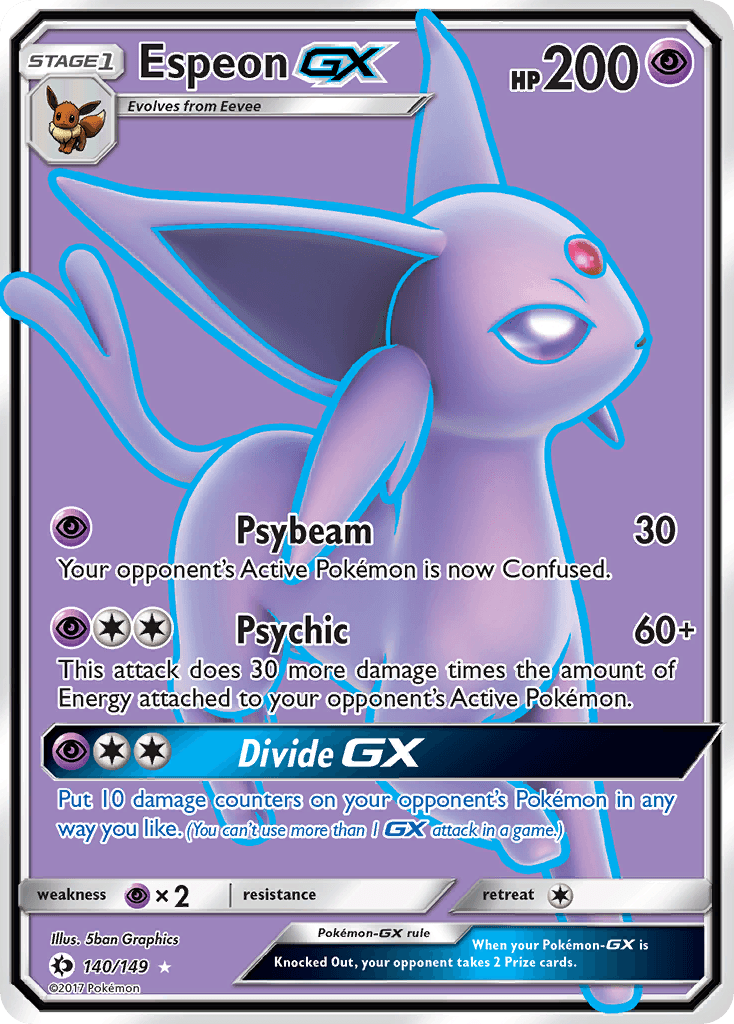Espeon-GX — Sun & Moon #140