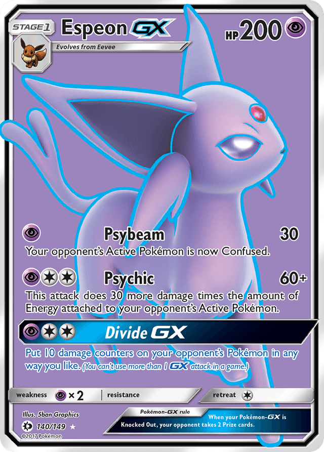 Espeon-GX — Sun & Moon #140