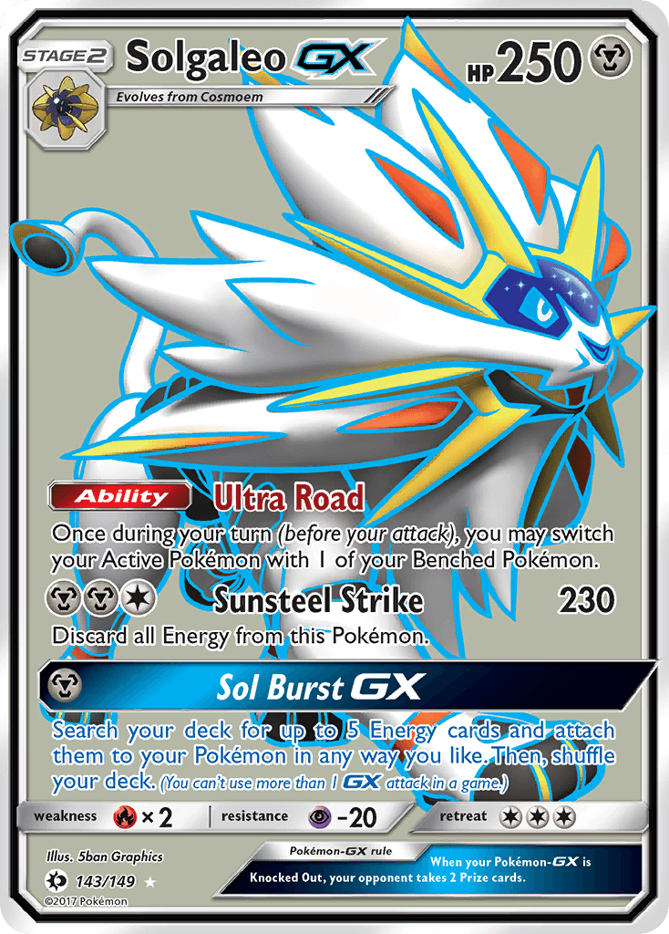 Solgaleo-GX — Sun & Moon #143