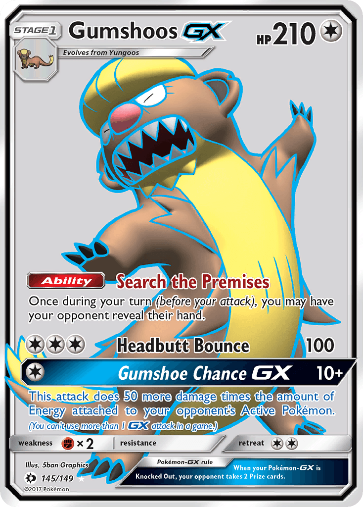 Gumshoos-GX — Sun & Moon #145