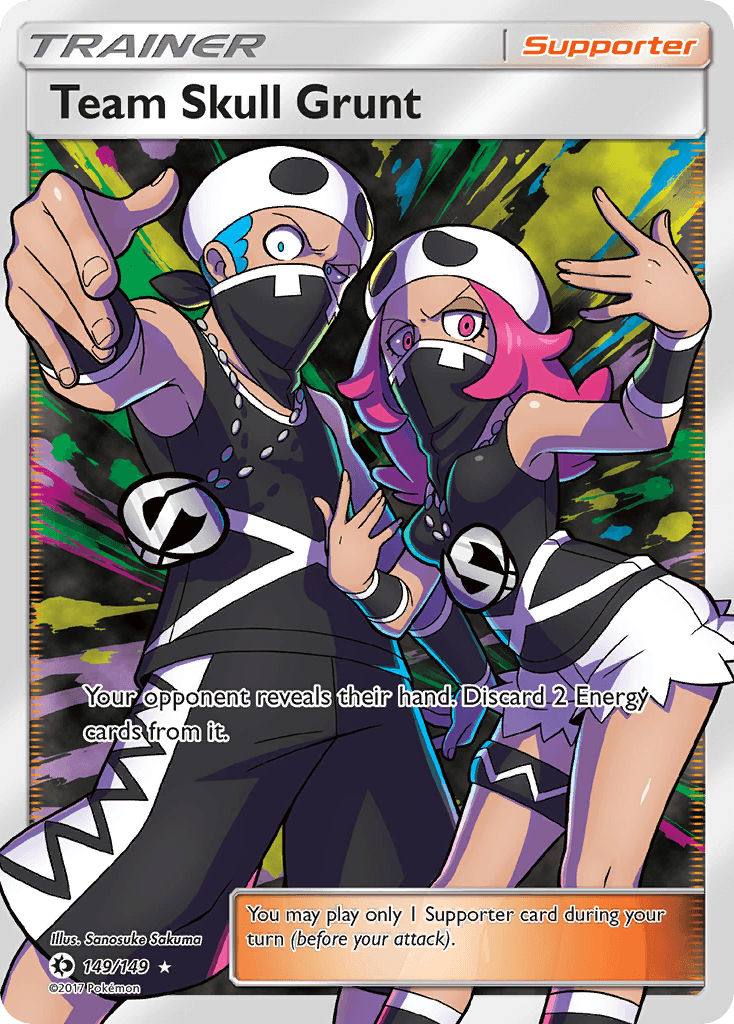 Team Skull Grunt — Sun & Moon #149