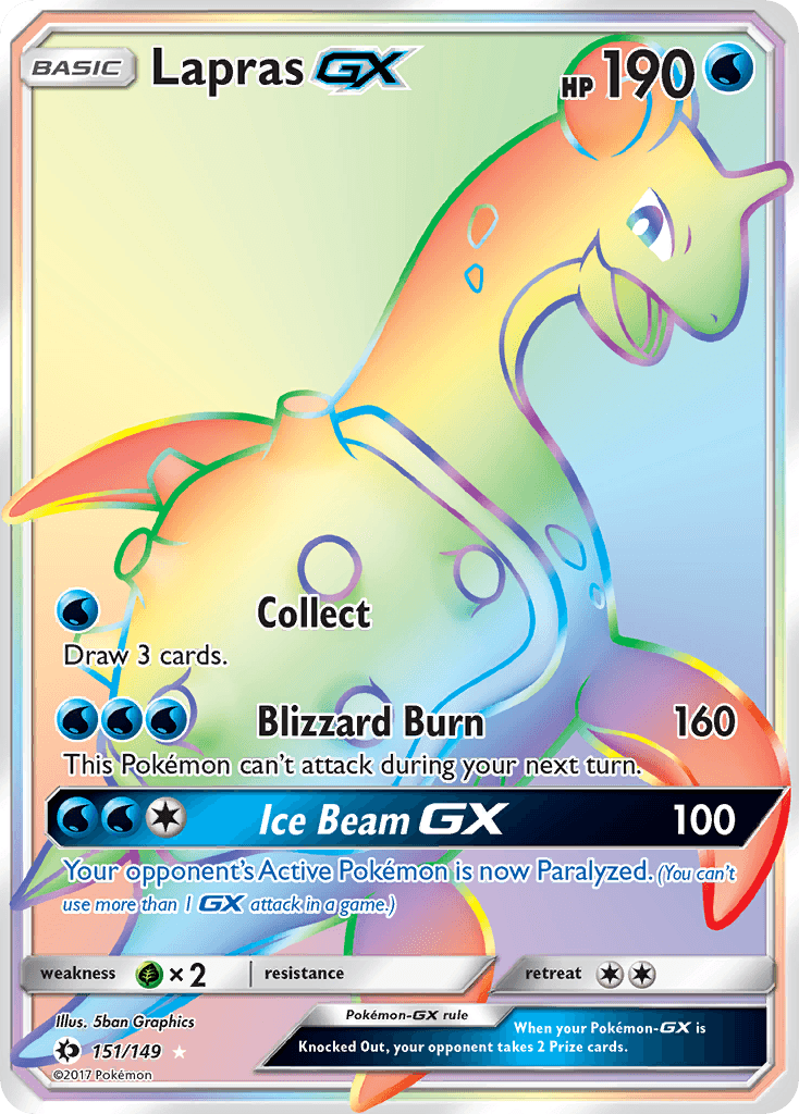 Lapras-GX — Sun & Moon #151
