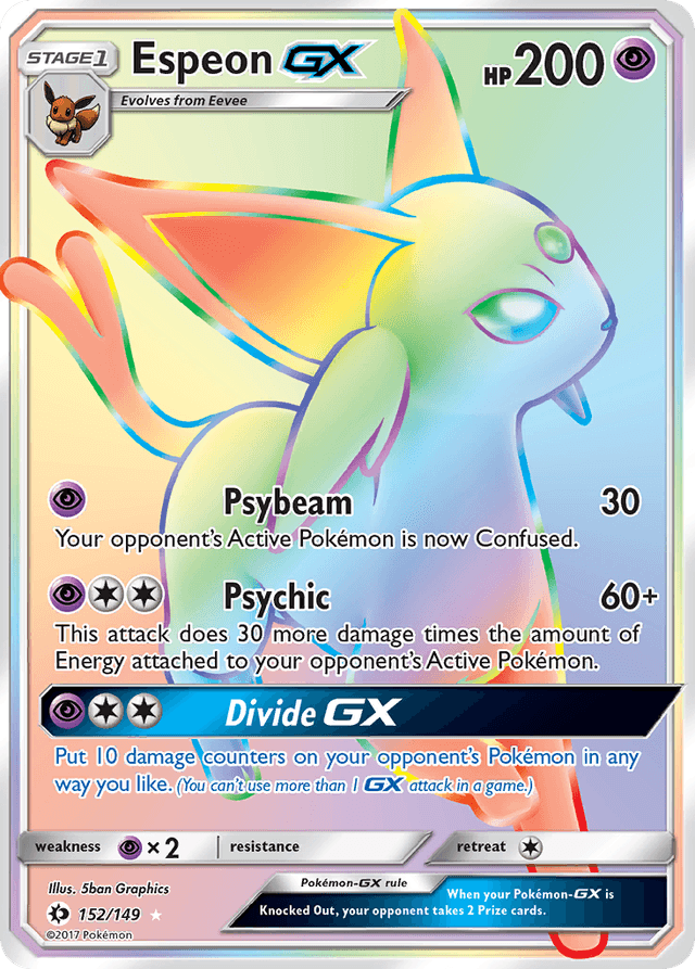 Espeon-GX — Sun & Moon #152