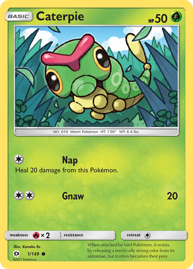 Caterpie — Sun & Moon #1