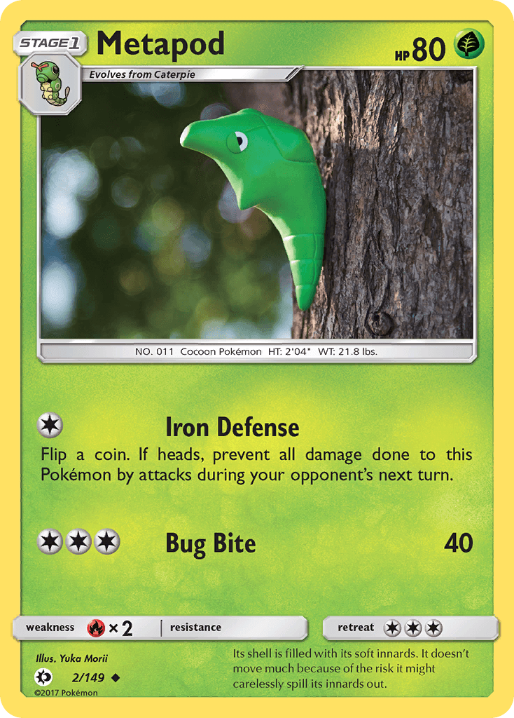 Metapod — Sun & Moon #2