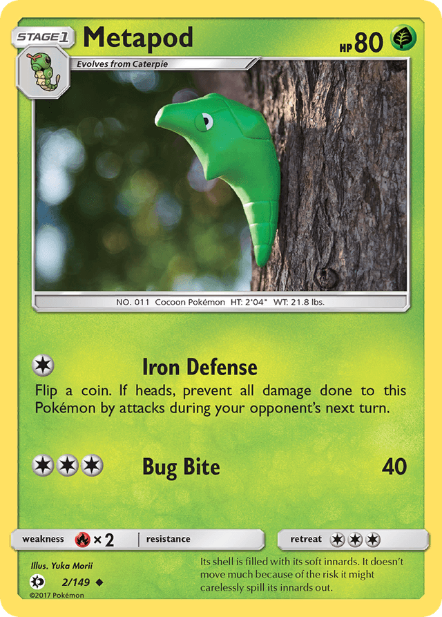 Metapod — Sun & Moon #2