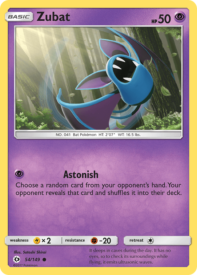 Zubat — Sun & Moon #54