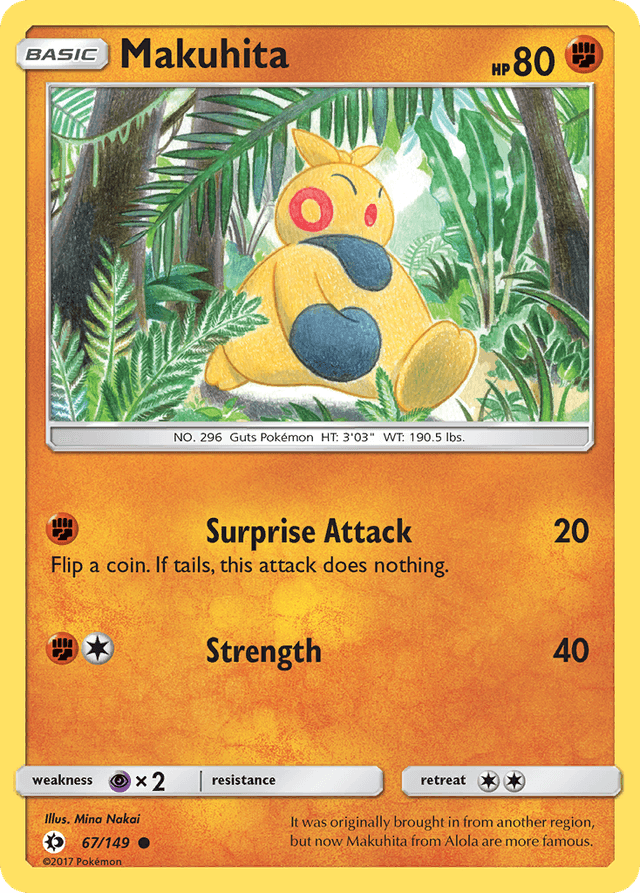 Makuhita — Sun & Moon #67