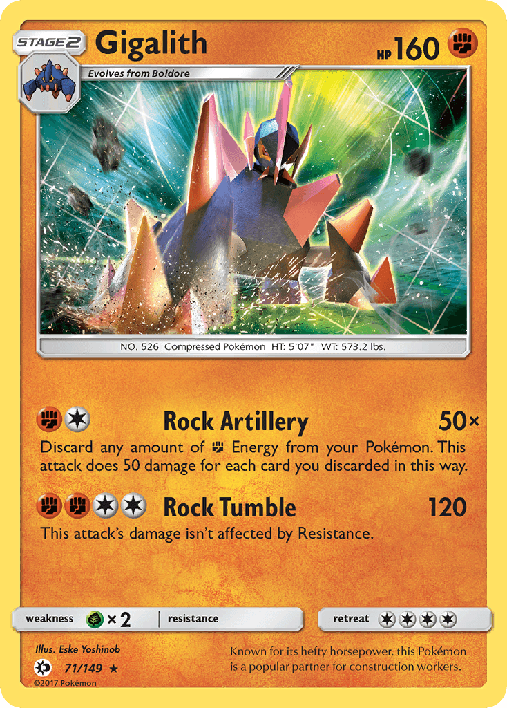 Gigalith — Sun & Moon #71