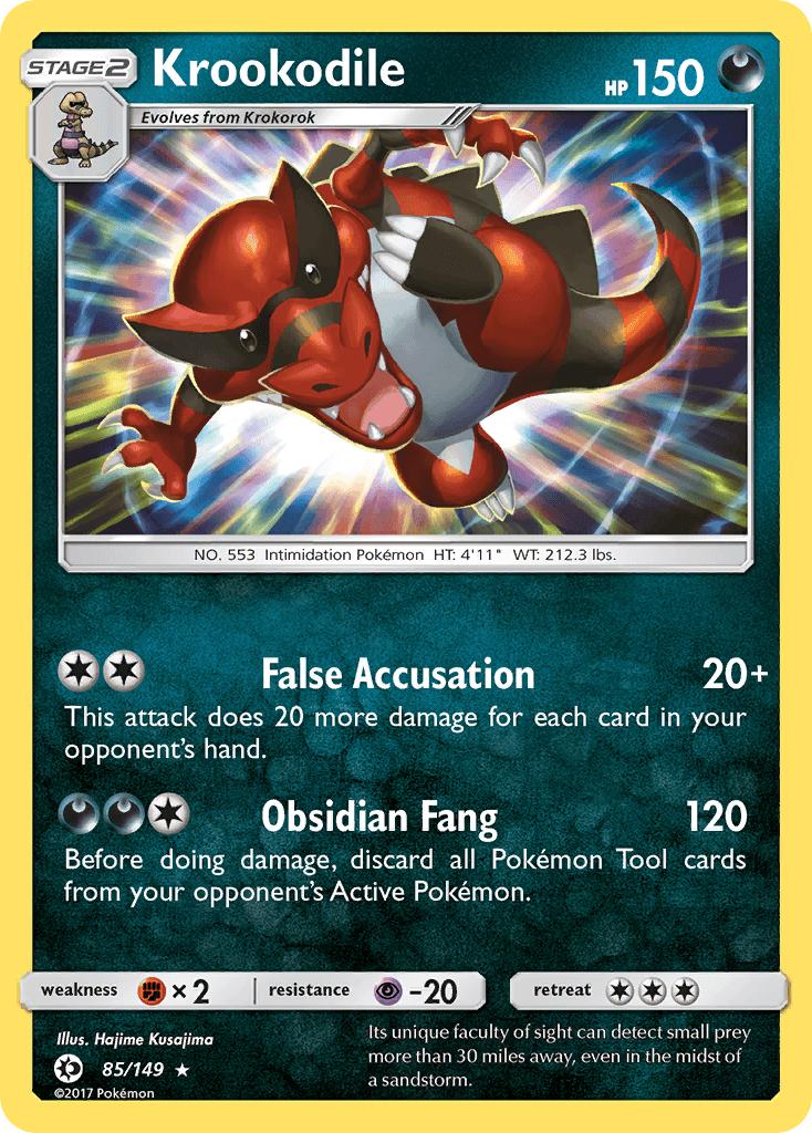 Krookodile — Sun & Moon #85