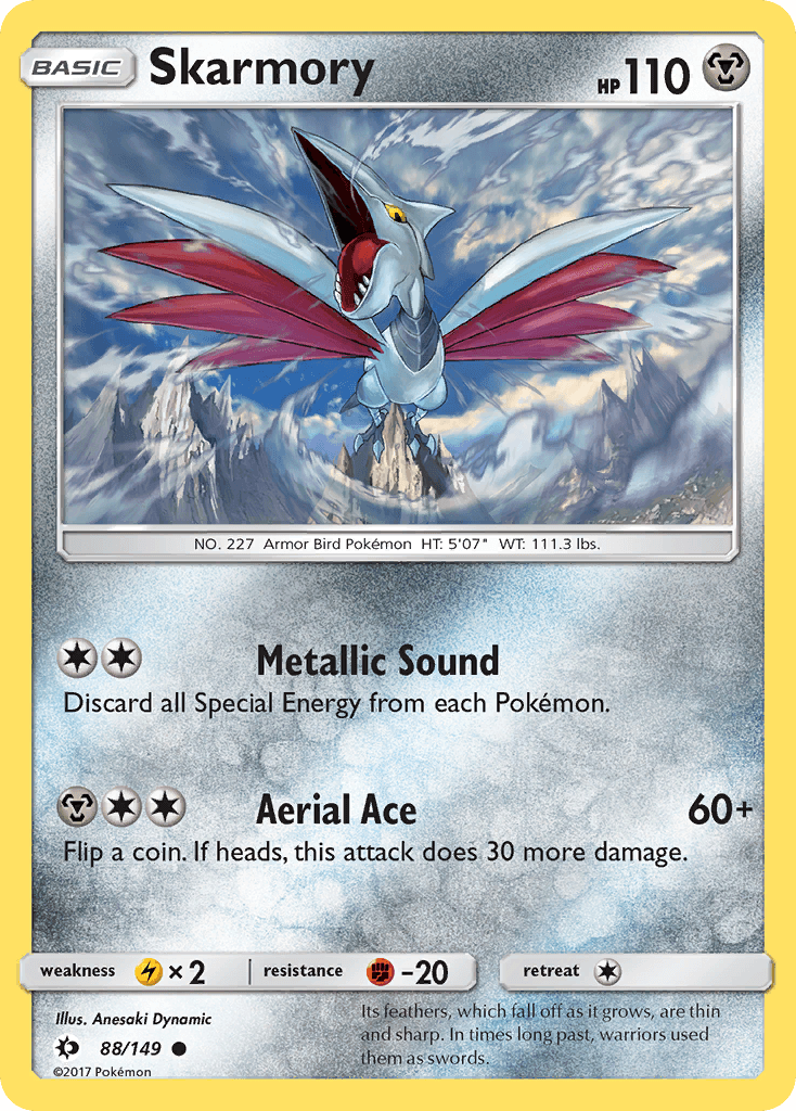 Skarmory — Sun & Moon #88
