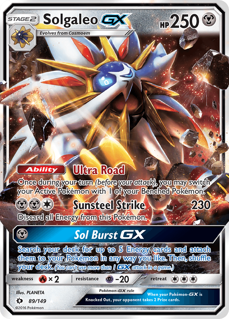 Solgaleo-GX — Sun & Moon #89