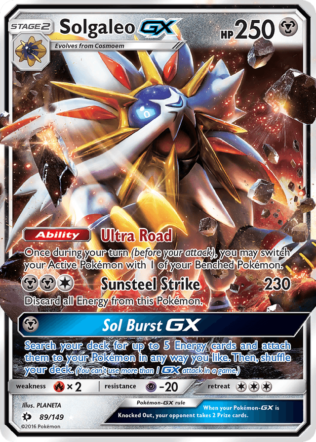 Solgaleo-GX — Sun & Moon #89