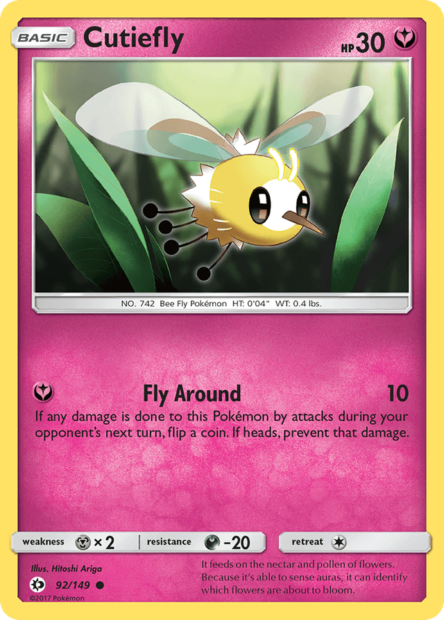 Cutiefly — Sun & Moon #92