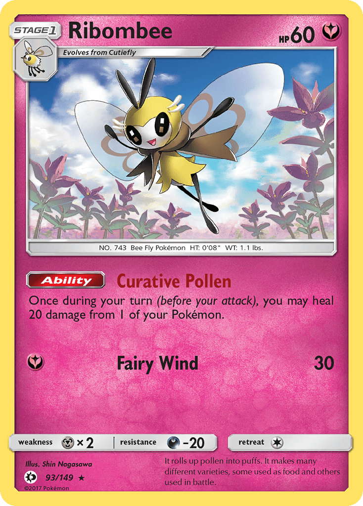 Ribombee — Sun & Moon #93