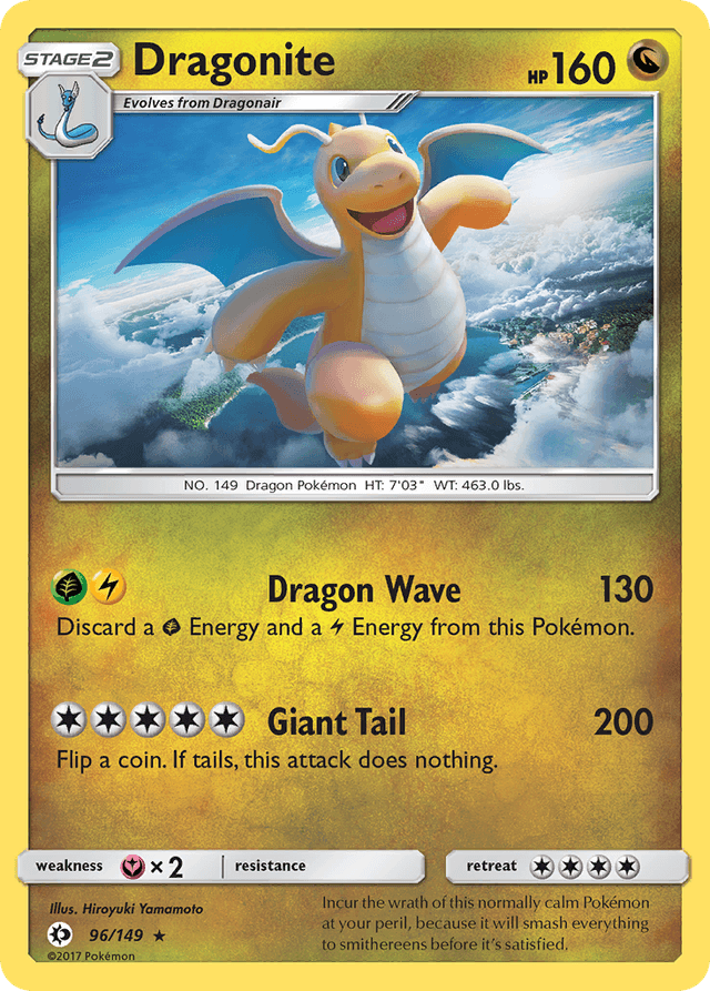 Dragonite — Sun & Moon #96